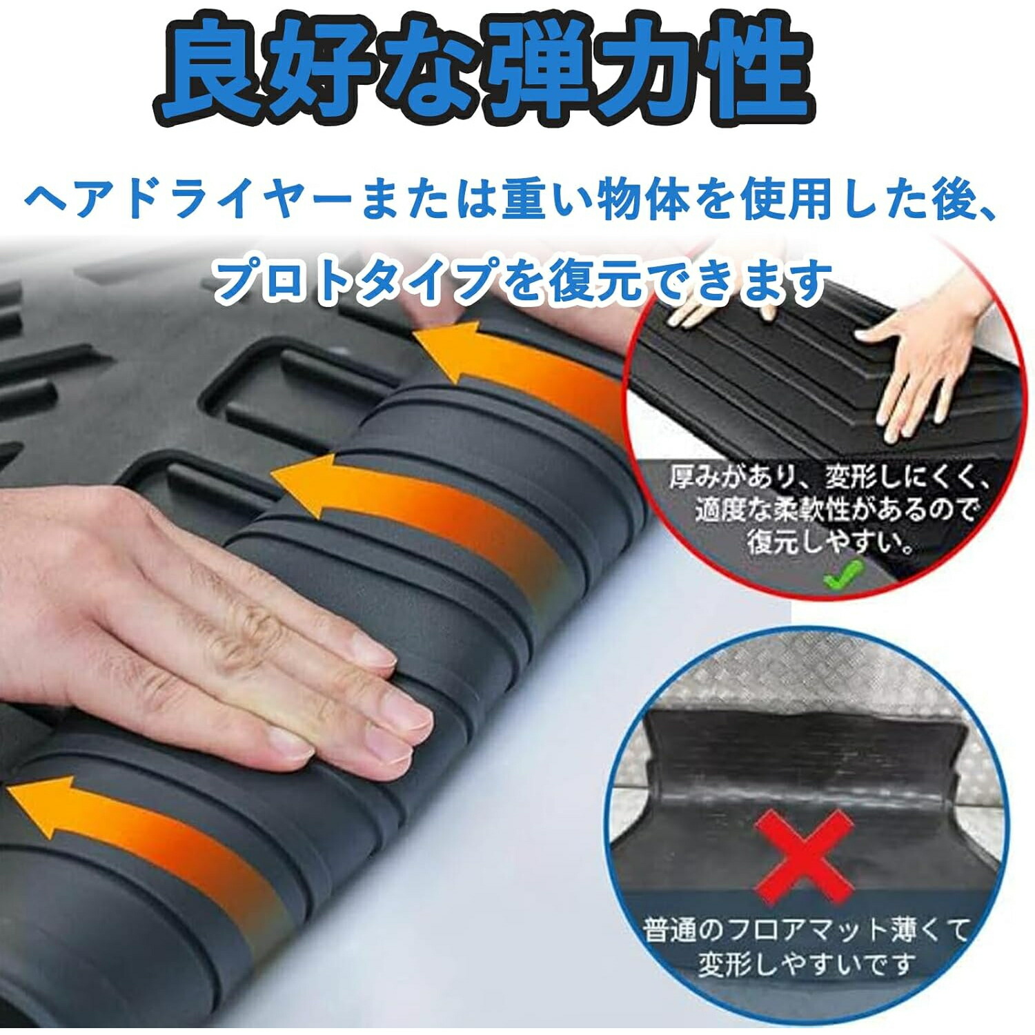 【4/20限定ポイント10倍】トヨタNOYHVOXYヴォクシーノア90系車用フロアマット・カーマット3DTPE材質カーマットTOYOTA7人乗用ハイブリット車専用フロアマット+ラゲッジマット5点セット滑り防止防水汚れ保護キズ防止(1~3列目)(ハイブリットNOYHVOXY90系)